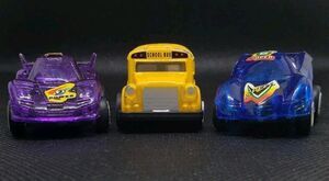 Rhode Island Novelty 2.5" Pullback and Release Race Car Assorted colors 3 Pieces